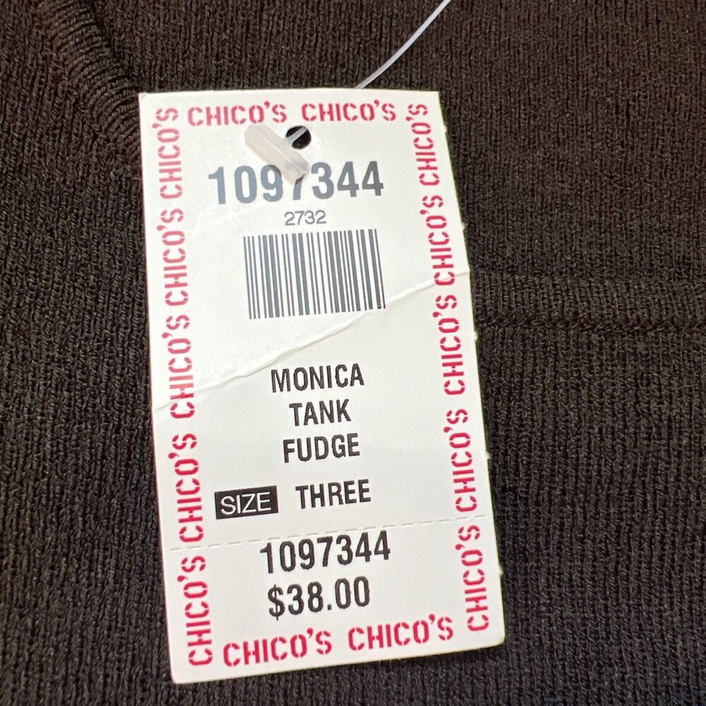 Chicos NWT Knit Tank Tops Lot of 3 Womens 3 / XL Layering Career Minimalist - Picture 7 of 11
